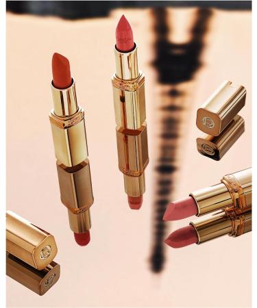 L'Or al Paris Color Riche Satin Smooth Lipstick Moisturising Pure Pigment Lip Colour With Omega 3 & Vitamin E 236 Organza 236 Organza 4.8 g (Pack of 1) - Buy Online on SooperMarket.com