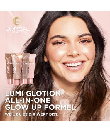 L'Or al Paris Liquid Highlighter for Face & Body - Glycerin & Shea Butter Perfect Match Lumi Glotion Natural Glow Enhancer 903 Medium Glow 40 ml - Buy Worldwide! - Buy Online on SooperMarket.com