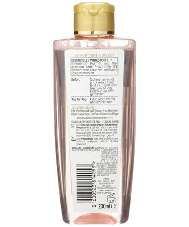L'Or al Paris Age Perfect Facial Toner - Refreshing Cleanser for Ripe Skin | 200ml x 4 Pack - Ships Internationally - Buy Online on SooperMarket.com