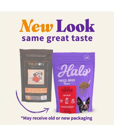 Halo Freeze Dried Raw Beef Protein Topper 3.5-OZ Bag | All Life Stages - Buy Online on SooperMarket.com