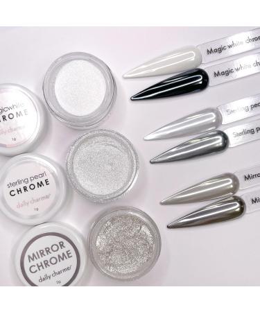 Buy Daily Charme Chrome Effect No-Wipe Top Coat Gel Polish 15ml | High Gloss Long Lasting Smooth Mirror Finish for DIY & Salon Nail Art - Buy Online on SooperMarket.com