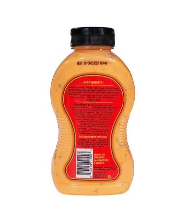 Top Secret Recipes Burger Special Sauce - Big Mac Style for Home Burgers, Sandwiches & Wraps - MSG & Gluten Free - 11 oz - Buy Online on SooperMarket.com