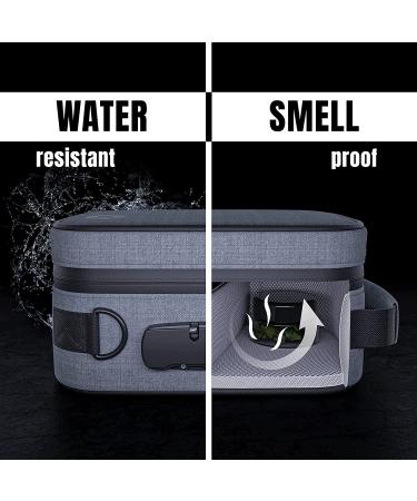Smell Proof Odorless Bag with Combination Lock - Stash Box & Medicine Container - Buy Online on SooperMarket.com
