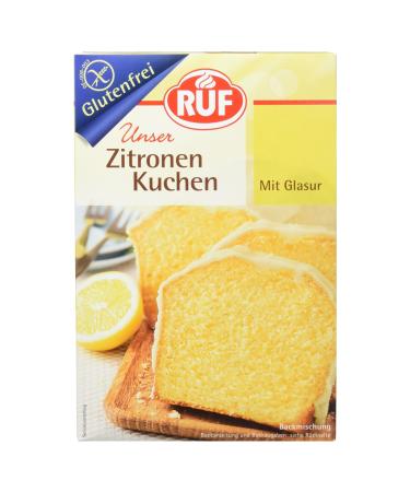 RUF Gluten-free lemon cake with fruity lemon glaze 1 x 530 g