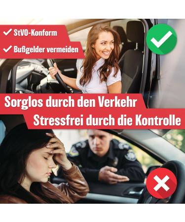 2024 Hearen Plant 3-in-1 First Aid Set for Cars | STVO Compliant Emergency Kit with Warning Vest & Triangle | Essential Breakdown Accessories for Safe Travel in Europe - Buy Online on SooperMarket.com