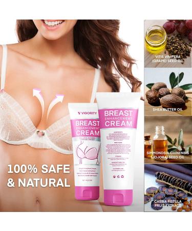 Breast Enhancement Cream - Natural Formula for Growth & Enlargement | Lift, Firm & Tighten Naturally - Buy Online on SooperMarket.com