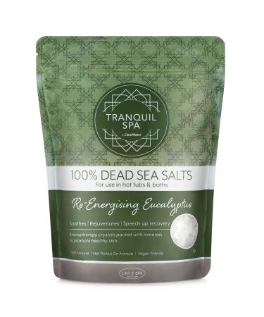 Clearwater tranquil spa 100% salt from the dead sea 1 kg bathing and whirlpool salt whirlpool fragrance natural minerals reerboding eucalyptus
