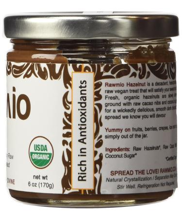 Rawmio Chocolate Hazelnut Spread 6 oz - Organic & Vegan Delicacy - Buy Online on SooperMarket.com