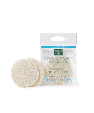 Earth Therapeutics Loofah Complexion Discs - 3 Pack 1