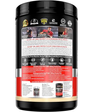 Whey Protein Powder + Pre Workout Powder - Six Star 100% Whey Protein Plus and Preworkout Explosion - Buy Online on SooperMarket.com