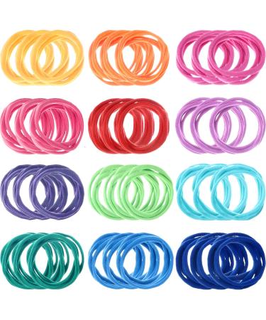12 Colors Loop Potholder Loops Weaving Loom Loops Weaving Craft Loops with Multiple Colors for DIY Crafts Supplies Compatible with 7 Inch Weaving Loom (192 Pieces)