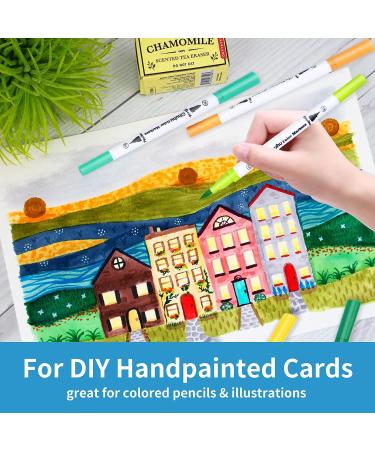White Cardstock 100 Sheets 8.5 x 11 - Ohuhu Heavyweight 80lb Cover Card Stock - Perfect for Crafts and DIY Cards - Buy Online on SooperMarket.com