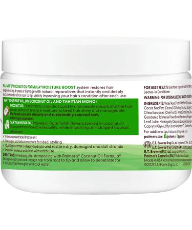 Palmer's Coconut Oil Deep Hair Conditioner - 12 Fl Oz - Buy Online on SooperMarket.com