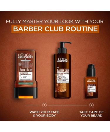 L'Or al Paris Men Expert Barber Club Beard Oil Cedarwood 30ml - Pack of 1 - Buy Online on SooperMarket.com