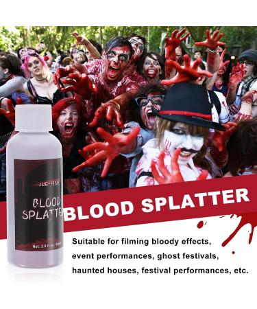 Lurrose 4 PCS Scar Wax Kit special effects makeup kit modeling scar wax halloween makeup blood gel Bloody Gel: Makeup 5.4X2X2CMx4pcs Assorted Colorx4pcs - Buy Online on SooperMarket.com
