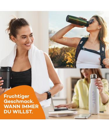 Juizy WoW Sugar-Free Syrup - 16 x 65ml Peach Passionfruit | Zero Calories Vegan Beverage Concentrate | Natural 192L Drink Mix - Buy Online on SooperMarket.com