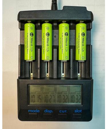 1.2V AA Ni-MH Rechargeable Batteries - 900mAh High Capacity for Solar Lights & Outdoor Use - 12 Pack - Buy Online on SooperMarket.com