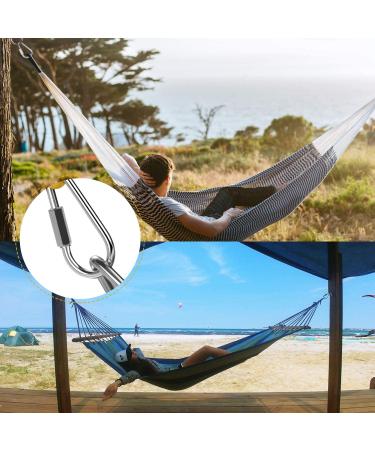 AGPtek Quick Link Snap Hook Carabiner Connector - 1 Pair with Screw Lock for Swing Play Set - Buy Online on SooperMarket.com