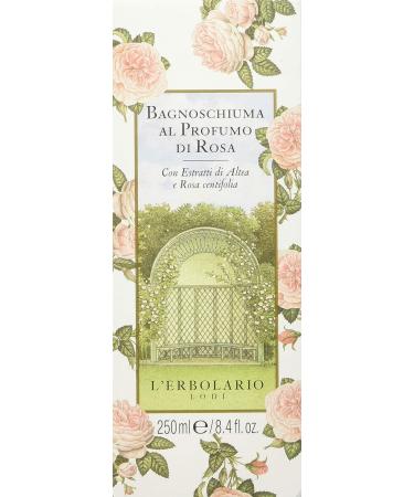 L'Erbolario Rosa Perfumed Shower Gel 8.4 oz - Unisex - Buy Online on SooperMarket.com