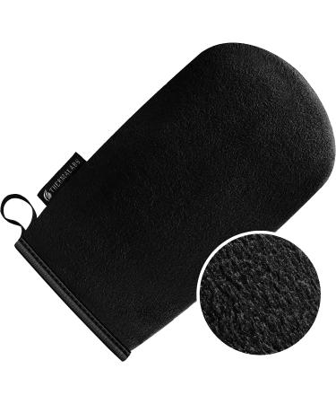 Ultimitt Double Self Tanning Applicator Mitts Set - Streak-Free Sunless Tan Gloves for Indoor Use - Reusable Microfiber Cloths in Holographic Bag - Buy Online on SooperMarket.com