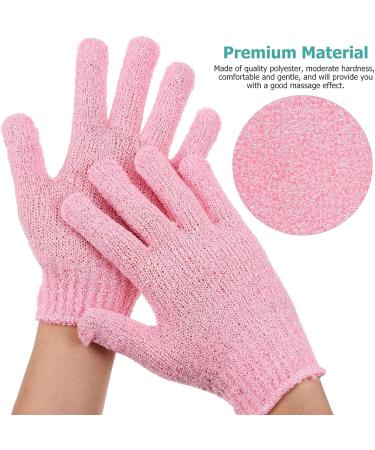 Healifty 6 Pairs Exfoliating Gloves for Body Shower - Bath and Shower Scrubber Gloves for Women - Buy Online on SooperMarket.com