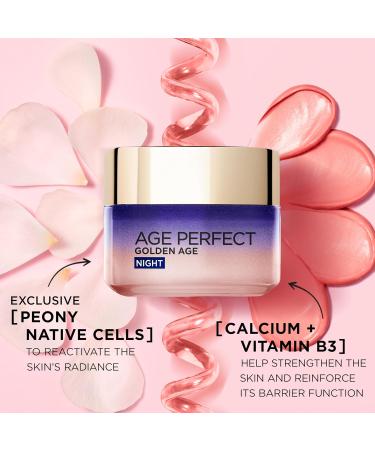 L'Oreal Paris Age Perfect Golden Age Cooling Night Cream 50ml - For Mature Skin - Buy Online on SooperMarket.com
