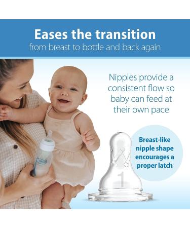 Dr. Brown's Natural Flow Anti-Colic Options+ Narrow Baby Bottle Gift Set with Bottle Brush and Silicone Pacifier - Newborn Essentials - Buy Online on SooperMarket.com