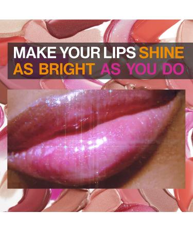 Wet n Wild Mega Slicks Lip Gloss - Long Lasting High Shine with Hyaluronic Acid and Crushed Diamonds - Buy Online on SooperMarket.com