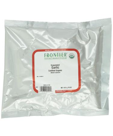 Frontier Natural Products Organic Granulated Garlic 16 oz (453 g)