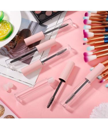Adakel 5 Pieces Empty Mascara Bottle Set - 10ml Pink Eyelash Tubes with Wand for DIY Eyelash Cream - Buy Online on SooperMarket.com