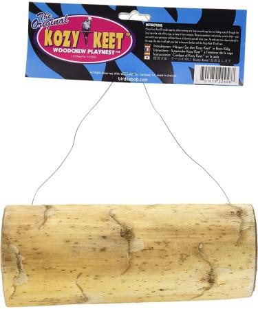 Wesco Pet Kozy Keet Woodchew Playnest for Parakeets | Small - Buy Online on SooperMarket.com