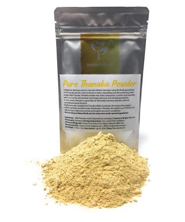 Pure Thanaka Powder - Tanaka From Thailand - Ingredients: 100% Thanaka Wood Powder (Hesperethusa Crenulata) - Net Weight: 1.76oz / 50g