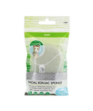 Facial Konjac Sponge   Aloe