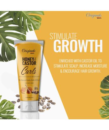 Africa's Best Originals Castor Hair Co-Wash for Natural Curls & Waves - Sulfate-Free Honey 12 Fl Oz | International Shipping - Buy Online on SooperMarket.com