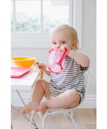 Lollaland Weighted Straw Sippy Cup for Baby - Lollacup | Shark Tank Product | Posh Pink - Buy Online on SooperMarket.com