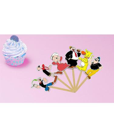 Seyal Popye cupcake topper Seyal Popye Cupcake Topper - Buy Online on SooperMarket.com