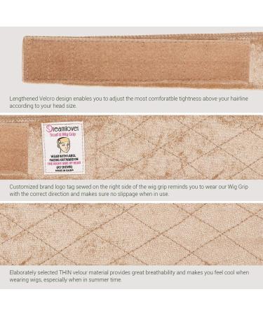 Dreamlover Wig Grip Bands - Tan, 2 Pack for Securing Wigs in Place - Buy Online on SooperMarket.com
