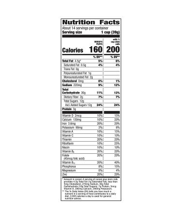 Reese's Puffs Chocolatey Peanut Butter Cereal - Family Size 19.7 oz Box - Made With Whole Grain Corn - 1.2 Pound Pack - Buy Online on SooperMarket.com