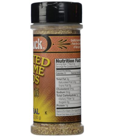 Sun Luck Toasted Sesame Seeds - 3.25 oz | Premium Quality for Cooking & Topping - Buy Online on SooperMarket.com