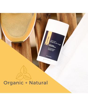 Rustic MAKA Natural Deodorant Takes Two To Mango (Mango + Lime) Free of Aluminum Baking Soda & Parabens Activated Charcoal + Magnesium Continuous Odor Control - Buy Online on SooperMarket.com