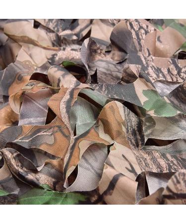 FLYEGO Camo Netting Bulk Roll - Lightweight Waterproof Mesh Net for Hunting, Sunshade, Decoration - 5ft x 16.4ft - Camouflage Netting for Duck Hunting and Car Cover - Buy Online on SooperMarket.com