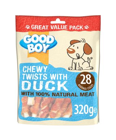 Armitage Good Boy Chewy Twists with Duck 320g Duck 320 g (Pack of 1)