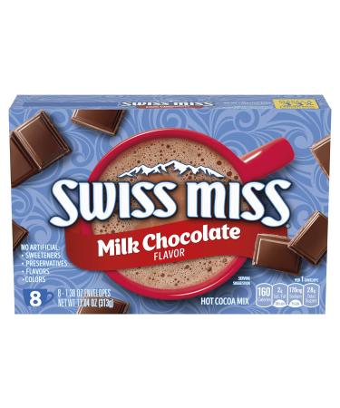 Swiss Miss Milk Chocolate Hot Cocoa Drink Mix 8 Sachets 313g