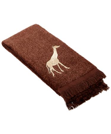 Avanti Animal Parade Wash Cloth, Mocha