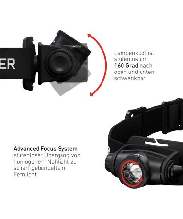 Buy Ledlenser H5 Core Headlamp - 350 Lumens Waterproof IP67 Focusable & Dimmable - Includes Batteries | Fast International Shipping - Buy Online on SooperMarket.com