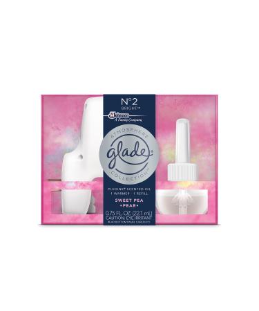 Glade Atmosphere Collection PlugIns Scented Oil Air Freshener Starter Kit No 2 Bright 0.75 fl oz.