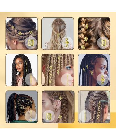 Surplex Dreadlocks Jewellery Hair Spiral Clips Spiral Hair Clip Braids Jewellery Adjustable Metal Cuffs Hair Braiding Bead Hair Rings Aluminium Dreadlocks Accessories for Women Men Braids Decoration - Buy Online on SooperMarket.com