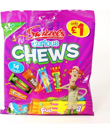 12X135G Swizzels Curious Chews - An Exciting Selection of Chewy and Delicious Candy Treats - Buy Online on SooperMarket.com