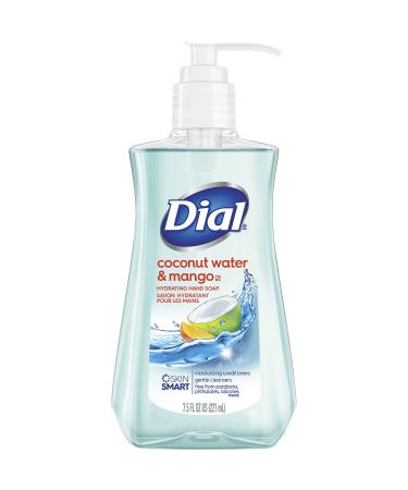 Dial Liquid Hand Soap  Coconut Water & Mango  7.5 Ounce