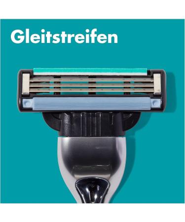 Buy Gillette Mach3 Wet Razor for Men | Includes 6 Blades | Perfect Gift for Any Occasion - Buy Online on SooperMarket.com